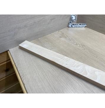 Клён Белый Явор, Волнистый заготовка для переклеенного сквозного грифа гитары Радиал А Волна ААА 20х57х126 мм-5