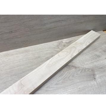 Клён Белый Явор, Волнистый заготовка для переклеенного сквозного грифа гитары Радиал А Волна ААА 20х57х126 мм-9