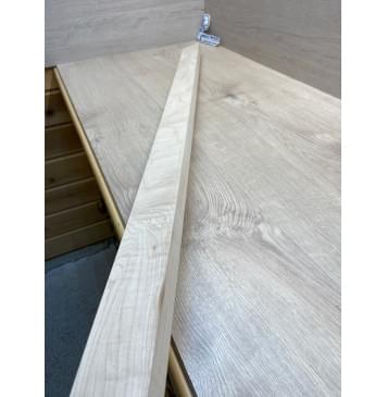 Клён Белый Явор, Волнистый заготовка для переклеенного сквозного грифа гитары Радиал А Волна ААА 20х57х126 мм-6