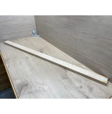 Клён Белый Явор, Волнистый заготовка для переклеенного сквозного грифа гитары Радиал А Волна ААА 20х57х126 мм-13