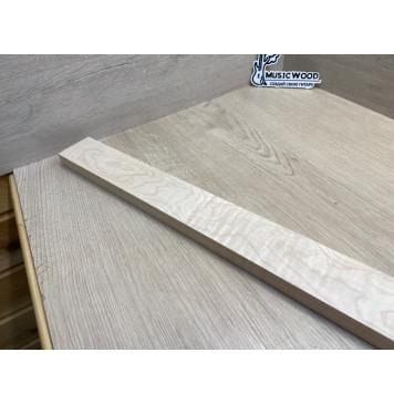 Клён Белый Явор, Волнистый заготовка для переклеенного сквозного грифа гитары Радиал А Волна ААА 20х57х126 мм-12