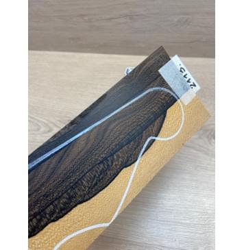 Зирикот заготовка накладки на головку грифа Смешанный ААА 5х94-78х215 мм-1