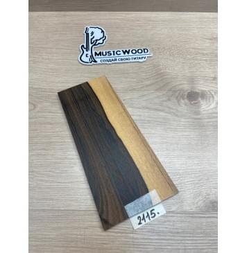 Зирикот заготовка накладки на головку грифа Смешанный ААА 5х110-86х218 мм-1