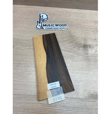 Зирикот заготовка накладки на головку грифа Смешанный ААА 5х110-86х218 мм-3