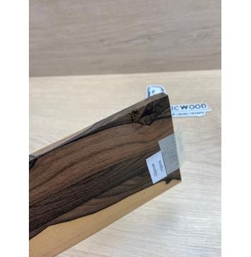 Зирикот заготовка накладки на головку грифа Смешанный ААА 7х110х222 мм-1