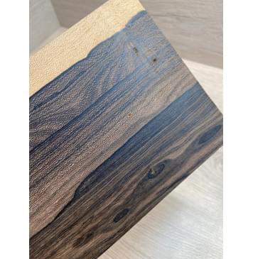 Зирикот заготовка накладки на головку грифа Смешанный ААА 6.5х135х245 мм-3