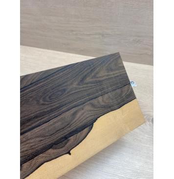 Зирикот заготовка накладки на головку грифа Смешанный ААА 5х175-130х240 мм-5