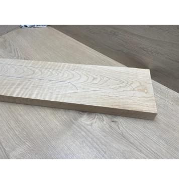 Клён Белый Явор, Волнистый заготовка грифа для электрогитары Тангент ААА Волна ААА 30х137х705 мм-10