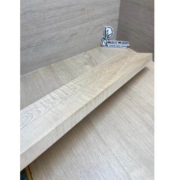 Клён Белый Явор, Волнистый заготовка грифа для электрогитары Тангент ААА Волна ААА 30х137х705 мм-7