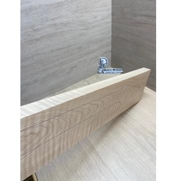 Клён Белый Явор, Волнистый заготовка грифа для электрогитары Тангент ААА Волна ААА 30х137х705 мм-6
