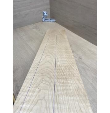 Клён Белый Явор, Волнистый заготовка грифа для электрогитары Тангент ААА Волна ААА 30х137х705 мм-2