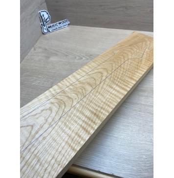 Клён Белый Явор, Волнистый заготовка грифа для электрогитары Тангент ААА Волна ААА 30х137х705 мм-14