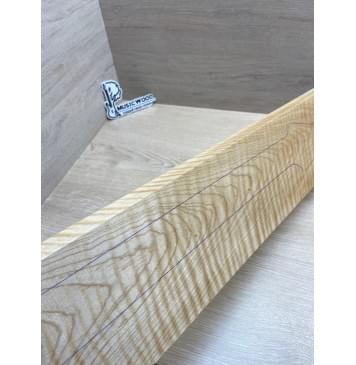 Клён Белый Явор, Волнистый заготовка грифа для электрогитары Тангент ААА Волна ААА 30х137х705 мм-12