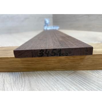 Венге заготовка накладки для электрогитары Радиал АА 9х93х570 мм-3