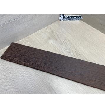 Венге заготовка накладки для бас-гитары Радиал ААА 9.5х92х725 мм-2