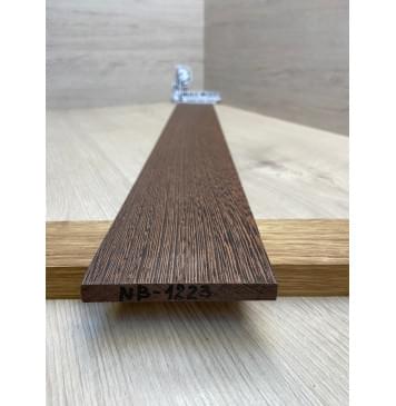 Венге заготовка накладки для бас-гитары Радиал ААА 9.5х92х725 мм-3