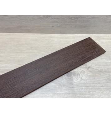 Венге заготовка накладки для бас-гитары Радиал ААА 9.5х92х725 мм-0