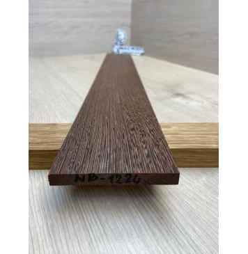 Венге заготовка накладки для бас-гитары Радиал ААА 9.5х92х725 мм-1