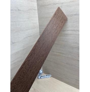 Венге заготовка накладки для бас-гитары Радиал ААА 9.5х92х725 мм-6
