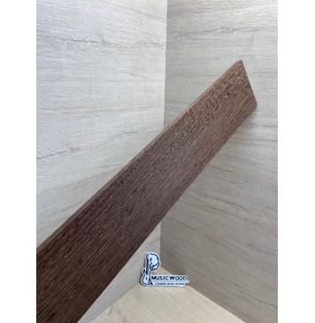Венге заготовка накладки для бас-гитары Радиал ААА 9.5х92х725 мм-9