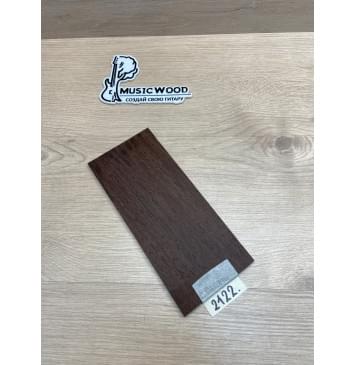 Венге заготовка накладки на головку грифа Радиал АА 5х93х215 мм-0