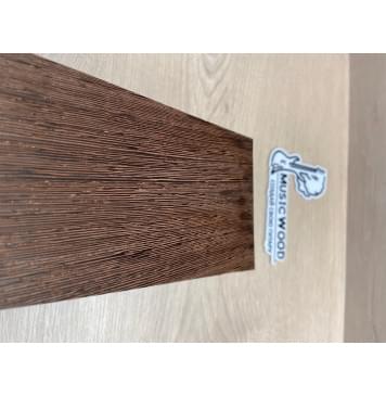 Венге заготовка накладки на головку грифа Радиал АА 5х93х215 мм-1