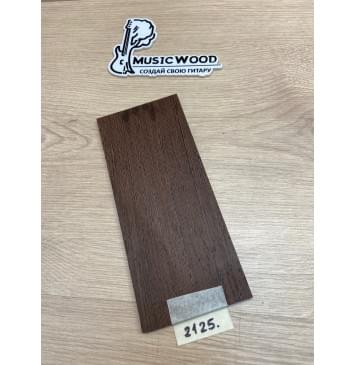 Венге заготовка накладки на головку грифа Радиал АА 5х93х215 мм-0