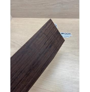 Венге заготовка накладки на головку грифа Радиал ААА 4х92-83х225 мм-1