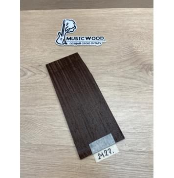 Венге заготовка накладки на головку грифа Радиал ААА 5х93-85х225 мм-0