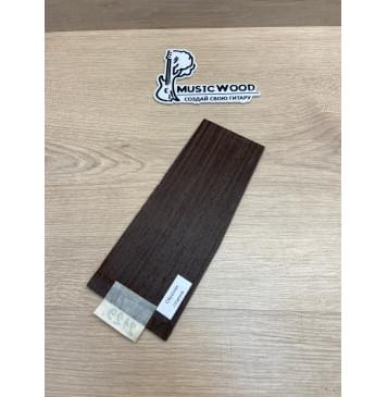 Венге заготовка накладки на головку грифа Радиал ААА 4х93-82х225 мм-3