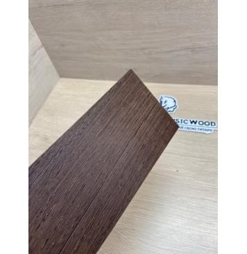 Венге заготовка накладки на головку грифа Радиал ААА 5.5х92х215 мм-3