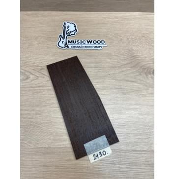 Венге заготовка накладки на головку грифа Радиал ААА 4х93-82х225 мм-0