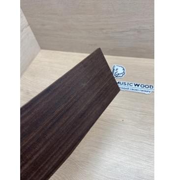 Венге заготовка накладки на головку грифа Радиал ААА 4х93-82х225 мм-2
