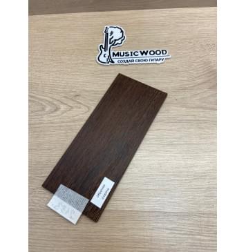 Венге заготовка накладки на головку грифа Радиал АА 6х93х215 мм-2