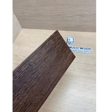 Венге заготовка накладки на головку грифа Радиал АА 6х93х215 мм-3