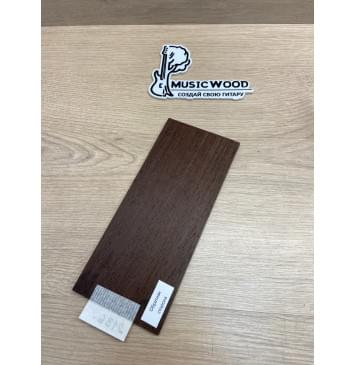 Венге заготовка накладки на головку грифа Радиал ААА 5х93х215 мм-2