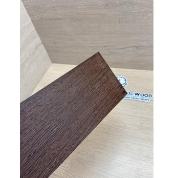 Венге заготовка накладки на головку грифа Радиал ААА 5.8х95х230 мм-1