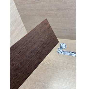 Венге заготовка накладки на головку грифа Радиал ААА 4х95х230 мм-1