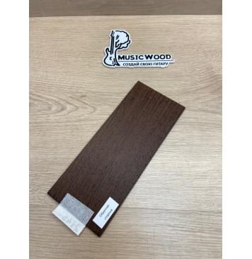 Венге заготовка накладки на головку грифа Радиал АА 4.5х95х230 мм-3