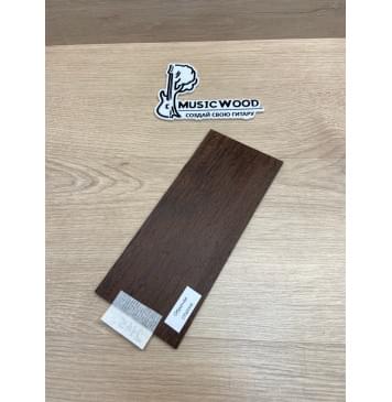 Венге заготовка накладки на головку грифа Радиал ААА 5х93х215 мм-3
