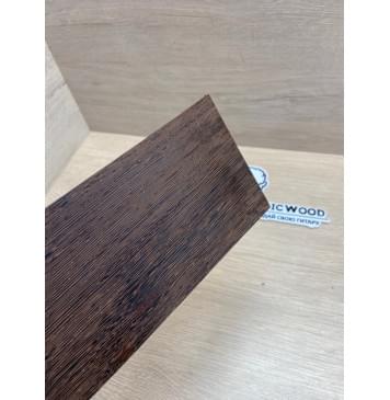 Венге заготовка накладки на головку грифа Радиал ААА 5х93х215 мм-1