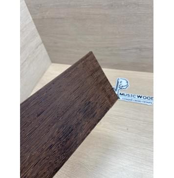 Венге заготовка накладки на головку грифа Радиал ААА 5х93х215 мм-3