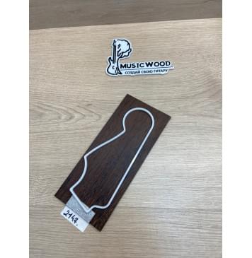 Венге заготовка накладки на головку грифа Радиал ААА 5х93х215 мм-2