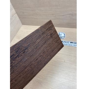 Венге заготовка накладки на головку грифа Радиал ААА 5х93х215 мм-2