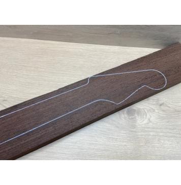 Венге заготовка грифа для электрогитары Радиал АА 28.5х94х770 мм-1