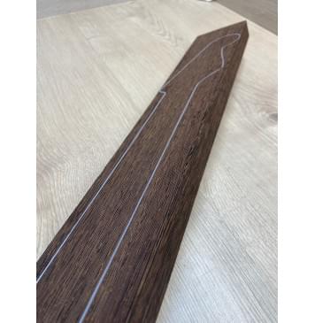 Венге заготовка грифа для электрогитары Радиал АА 28х94х775 мм-4