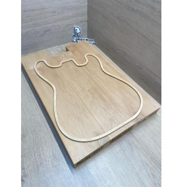 Ольха заготовка корпуса Тангент АА 46х(125-109-125)х(560-495-545) мм- из 3х частей, 509 кг/м3 Ольха заготовка корпуса Тангент АА 46х(125-109-125)х(560-495-545) мм- из 3х частей, 509 кг/м3-1