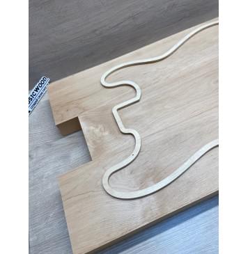 Ольха заготовка корпуса Тангент АА 46х(125-109-125)х(560-495-545) мм- из 3х частей, 509 кг/м3 Ольха заготовка корпуса Тангент АА 46х(125-109-125)х(560-495-545) мм- из 3х частей, 509 кг/м3-5