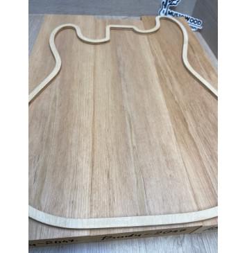 Ольха заготовка корпуса Тангент ААА 43.5х(115-115-115)х(480-455-475) мм- из 3х частей, 440 кг/м3 Ольха заготовка корпуса Тангент ААА 43.5х(115-115-115)х(480-455-475) мм- из 3х частей, 440 кг/м3-5