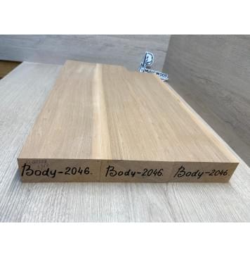 Ольха заготовка корпуса Смешанный АА 44х(107-107-107)х(540-540-485) мм- из 3х частей, 491 кг/м3 Ольха заготовка корпуса Смешанный АА 44х(107-107-107)х(540-540-485) мм- из 3х частей, 491 кг/м3-2